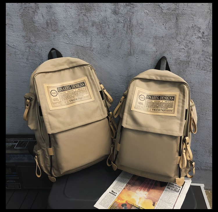 Large-capacity Korean Version Of Student Backpack Fashion Backpack display picture 12