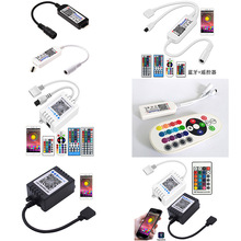 厂家直供 12V智能蓝牙APP控制器  RGB七彩LED灯带氛围灯控制器72W