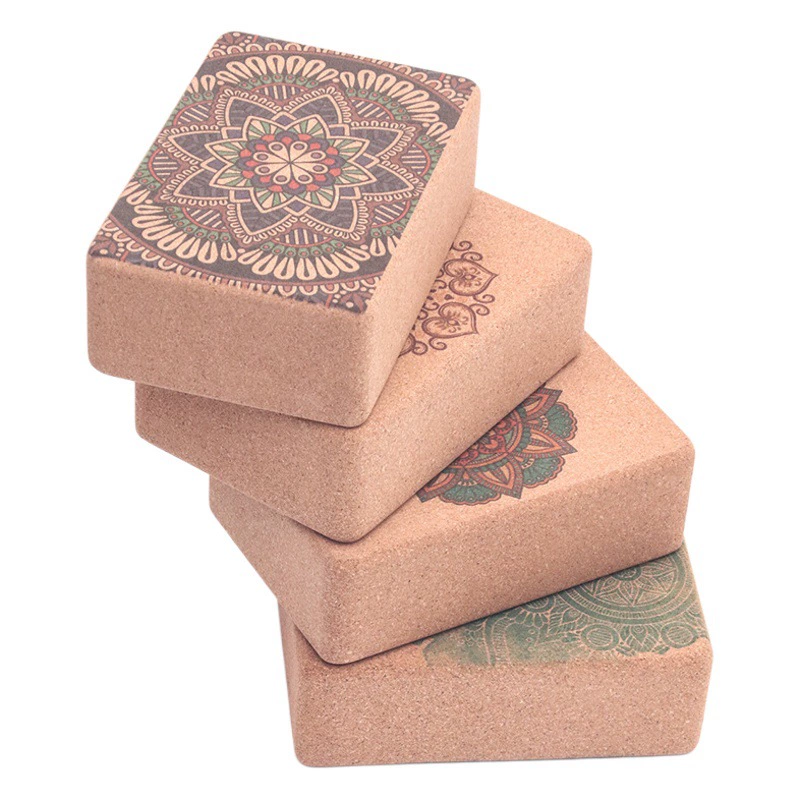 Новый пробковый кирпич для йоги, тренировочный кирпич, Детский танец, специальный блок для йоги высокой плотности, фитнес, вспомогательный кирпич для йоги