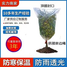 植物防尘袋防寒保温袋加厚耐用塑料膜防风保护罩花卉盆栽果树防冻