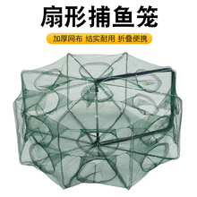 折叠虾笼捕鱼笼只进不出黄鳝渔网龙虾网笼捕虾网鱼网抓螃蟹网渔具