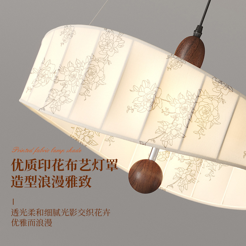 Candelabro de tela de restaurante de estilo antiguo, personalidad creativa, estilo Nanyang, estilo japonés, mesa de comedor de arte, lámpara de bar