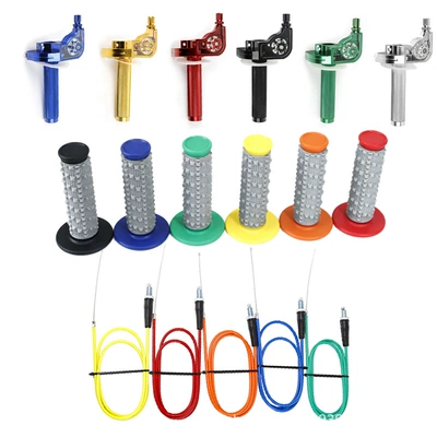 Off-Road Motorcycle High-Twist Throttle Accelerator, High-Gear Modification, Gatling-Style Visible Throttle Cable