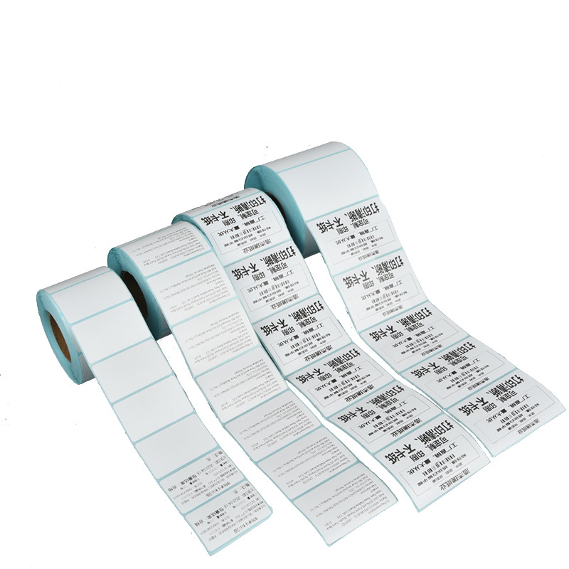 Custom three anti-heat label paper 100150 40 30 self-adhesive label paper printing paper sticker