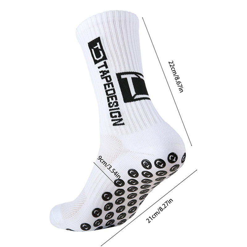 TEMU transfronteriza Venta caliente TC profesional engrosada toalla inferior sudor absorbente desodorante dispensación antideslizante fútbol Deportes Fútbol calcetines de fútbol