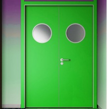 幼儿园木门动物造型卡通木门防撞防夹手子母单开巨梦生产厂家