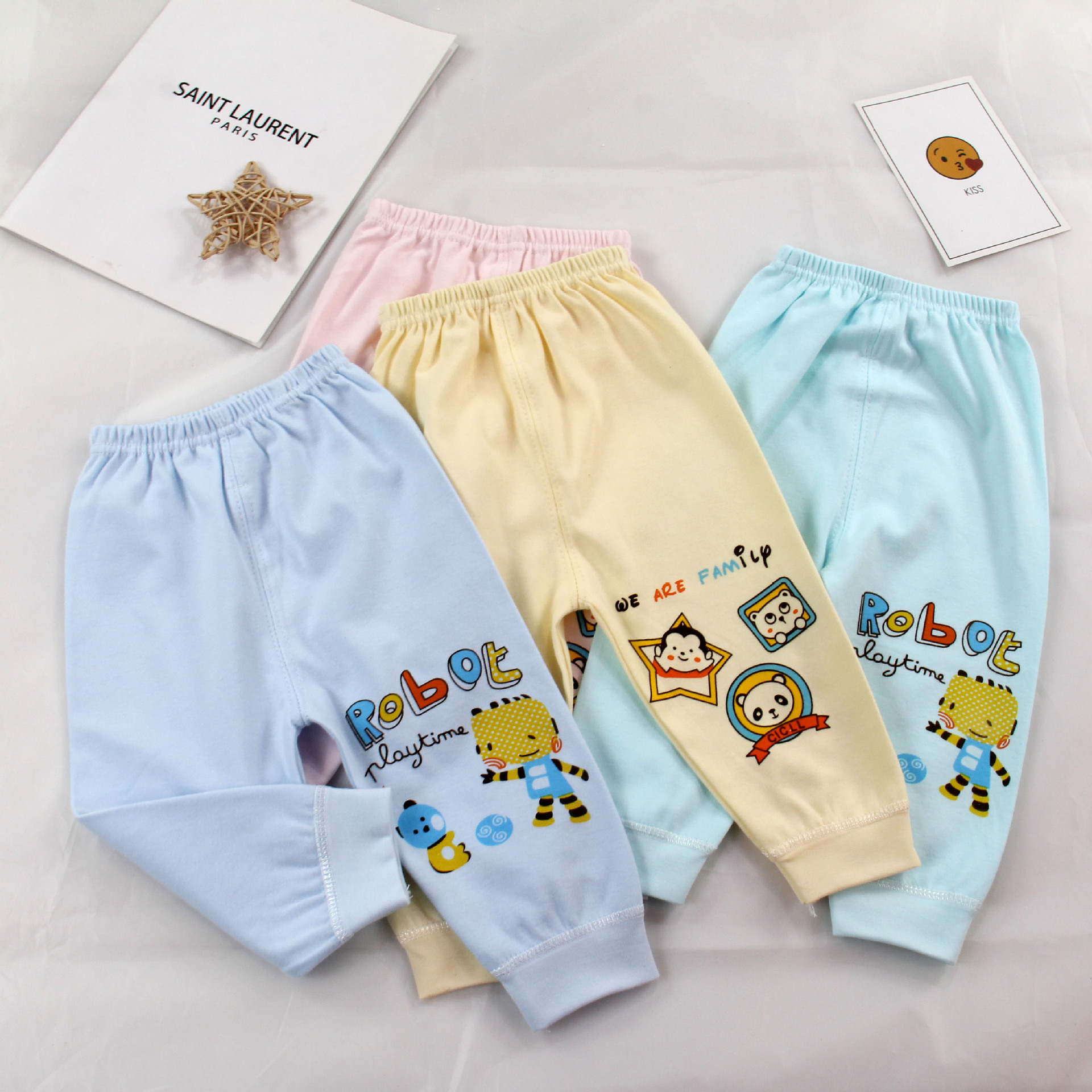 baby Leggings winter Pajamas Infants 0-3 trousers Spring and autumn payment men and women children currency trousers