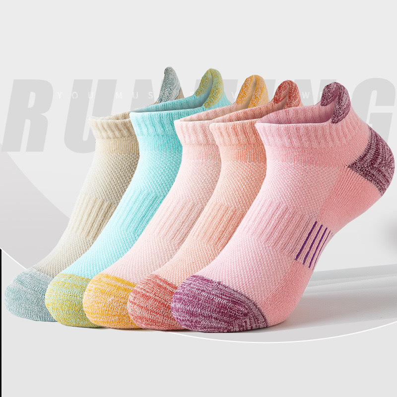 Cross-border socks spring and summer thin sports women's spot socks Amazon same size foreign trade wholesale and ankle socks