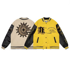 国潮は野球服をつなぎ合わせます。
