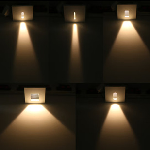 led rainproof sidewall light 5W embedded corner stair corridor night light step step Internet celebrity aisle foot light