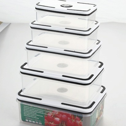 工厂直销各种形状的密封盒圆形密封保鲜盒长方形保鲜盒饭盒