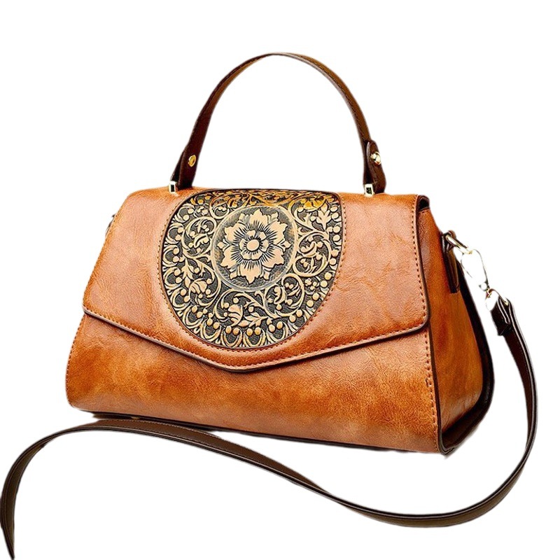 2023 verano nuevo bolso de hombro de las mujeres de gran capacidad retro bolso de las mujeres moda simple bolsa de cubierta bolso de las mujeres