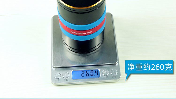 Aluminum Alloy Household Large Ashtray with Lid, Large Heightened High-End Enclosed Car Ashtray