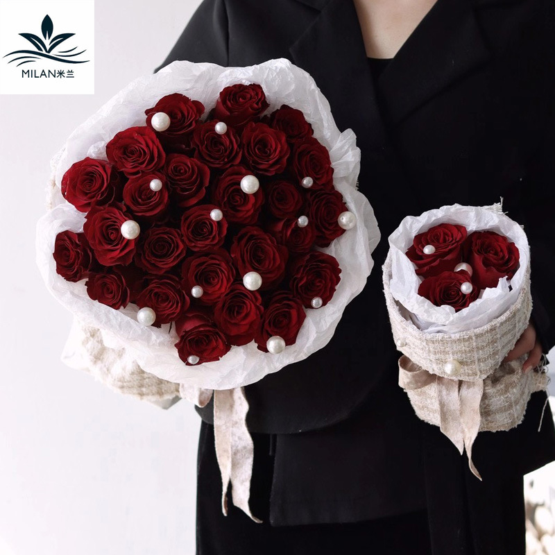 Joyería de perlas artificiales ronda chanel estilo ramo decoración arco perla cadena DIY material perla hebilla