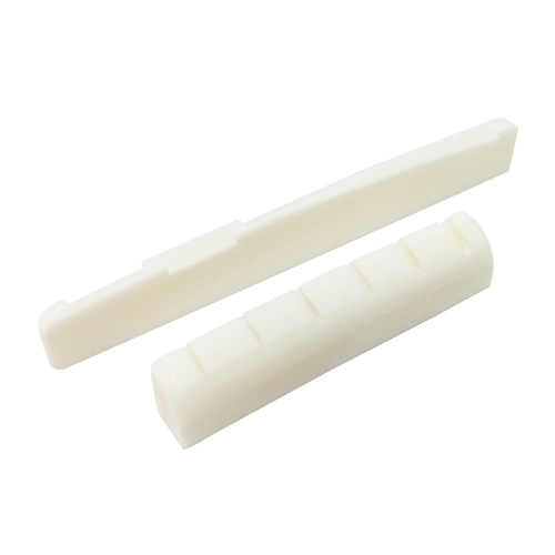 Ox bone pillow bridge folk guitar string bridge acoustic guitar upper saddle lower saddle low string spacing improves the tone