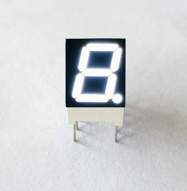 0.39英寸1位白光数码管 10*13*7mm 3191AW 3191BW 3911数码管白色