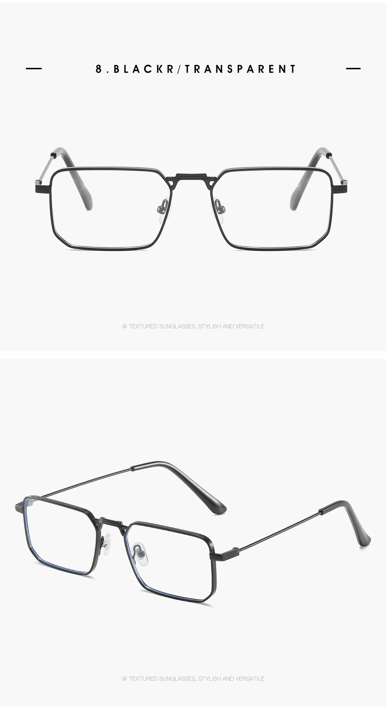 48g Weight Full Frame Glasses Structure Sunglasses Classification PC, UV400 Protection Lens Material Square Glasses Style Travel Occasion Solid Color Pattern All Seasons Season Unisex Gender Simple Style Style Black Color Simple Style Solid Color PC UV400 Protection Square Full Frame Women's Sunglasses 13