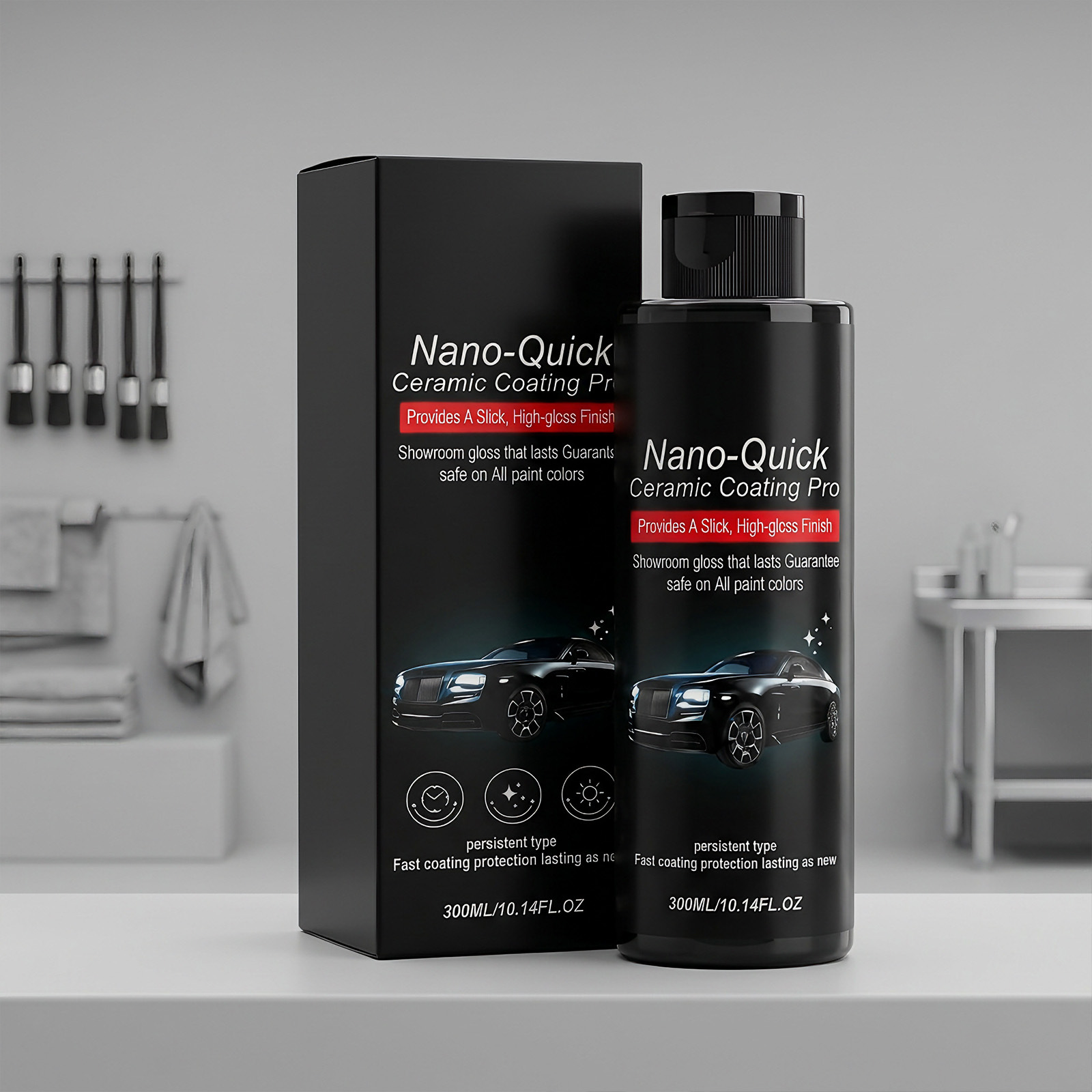 Automotive nano ceramic coating agent, car coating, polishing, cleaning, daily maintenance, stain removal, and brightening care product