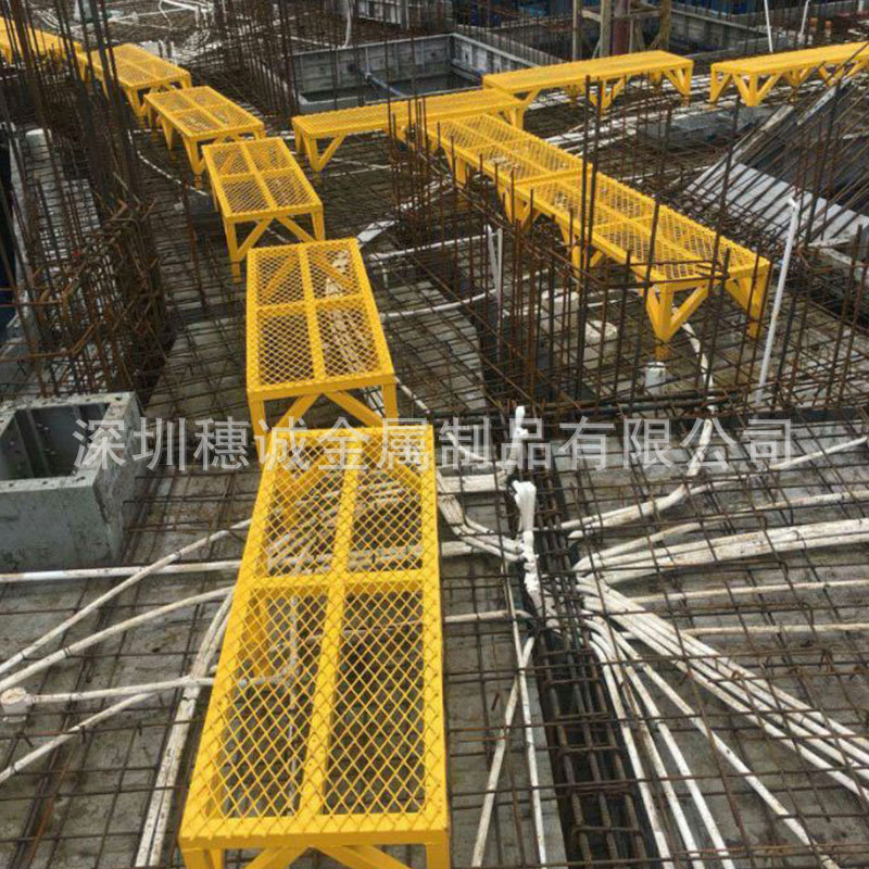 穗诚厂家供应周转马道大量现货建筑工地楼顶浇筑马道钢筋人行道