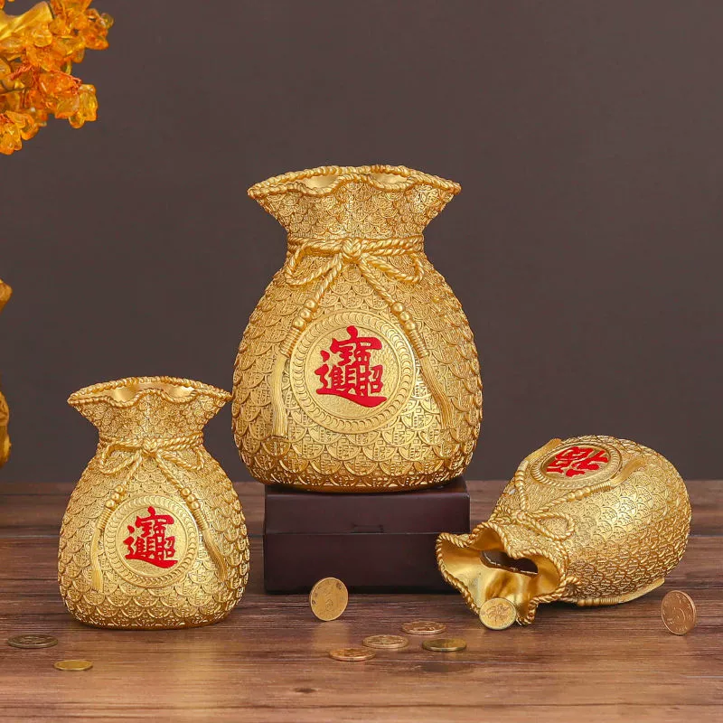 Настольные украшения для гостиной и офиса, копилка