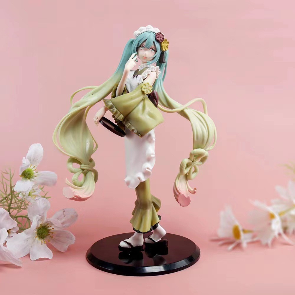 クリスマス初音フィギュア未来二次元筐体フィギュアデスクトップ置物女の子グッズプレゼント卸