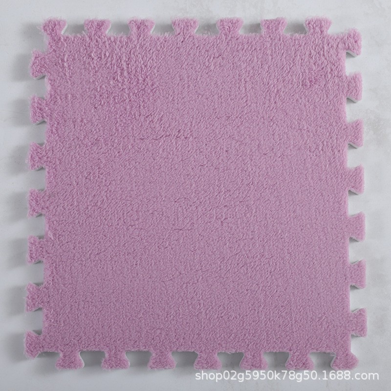 Nueva alfombra de empalme de peluche, bloque de empalme, alfombra para bebés, alfombra para mascotas, alfombra para dormitorios, alfombra de peluche desmontable, alfombra de peluche
