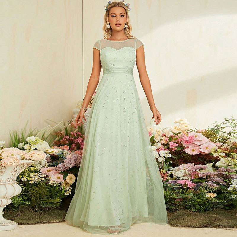 Vestido de gala de hadas de verano nuevo temperamento de banquete normalmente puede usar un vestido de hadas celebridades image 5