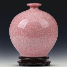 景德镇陶瓷花瓶瓷瓶插花仿古中式家居客厅饰品电视柜瓷器瓶子摆件