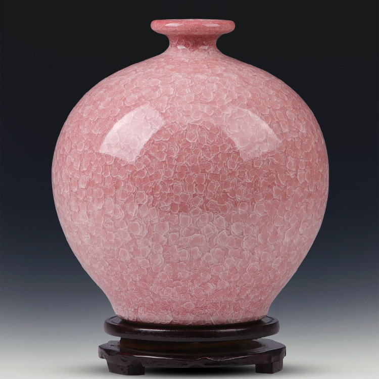 景德镇陶瓷花瓶瓷瓶插花仿古中式家居客厅饰品电视柜瓷器瓶子摆件