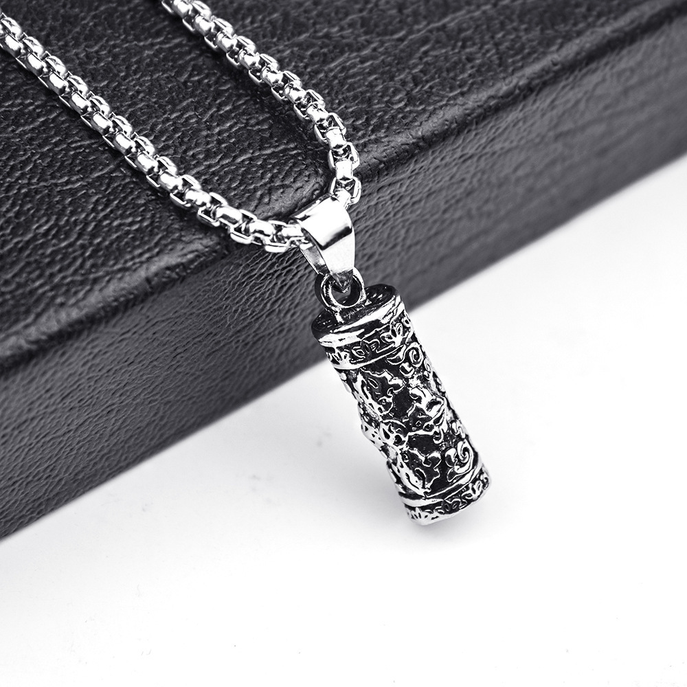 necklace pearl stainless steel