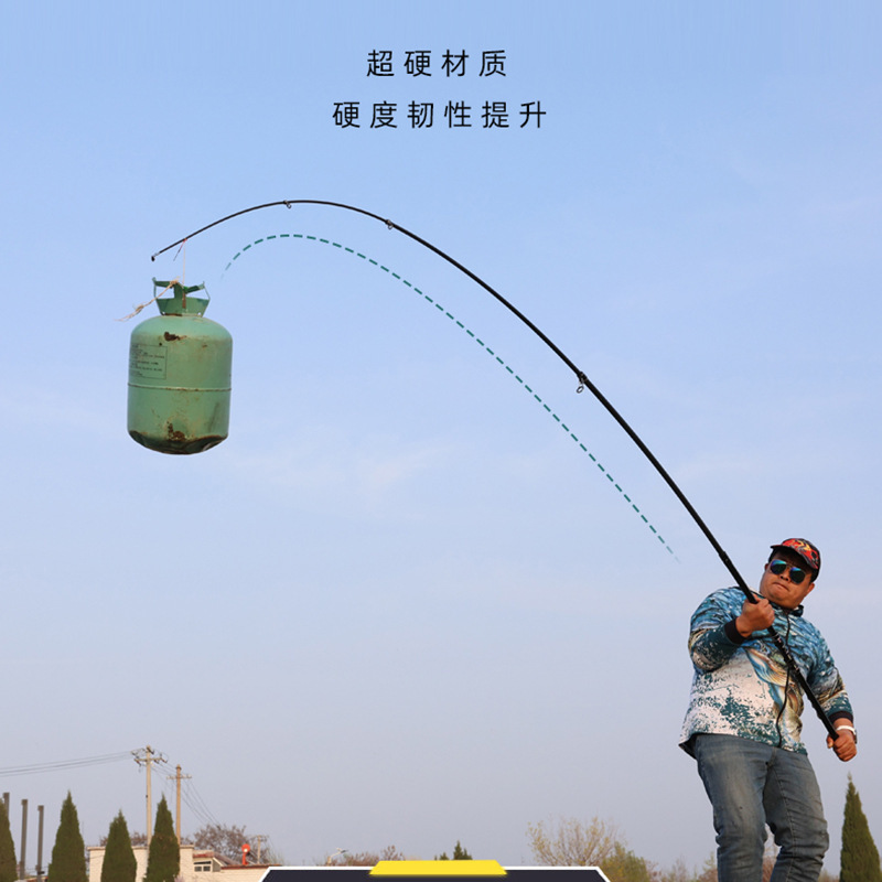 远投海竿远投竿锚杆超硬巨物竿可视专业矛鱼抛竿轮套装大物单杆|undefined