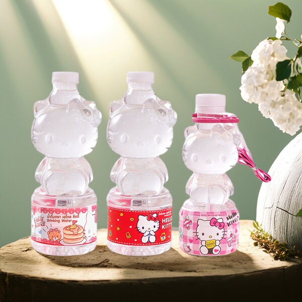 Sanrio Hellokitty mineral water imported from Thailand