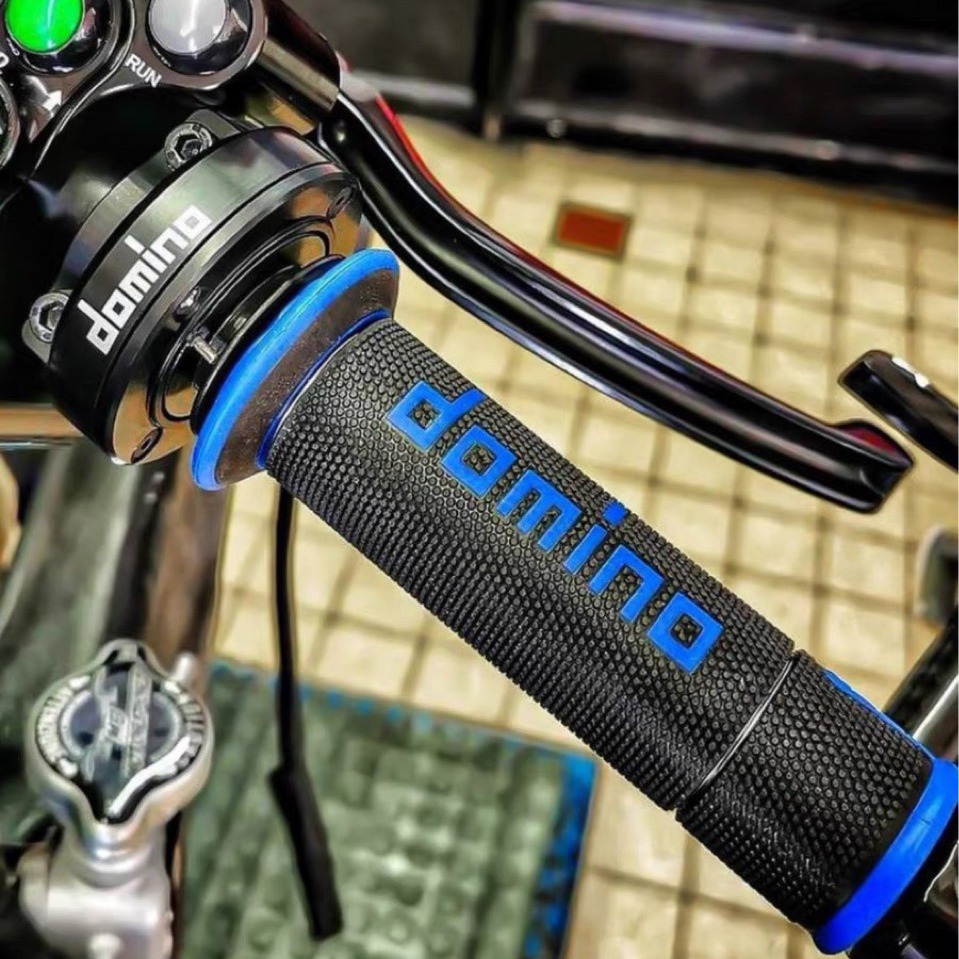 Domino handle rubber A450 motorcycle universal modified handle rubber anti-skid wear-resistant feel good