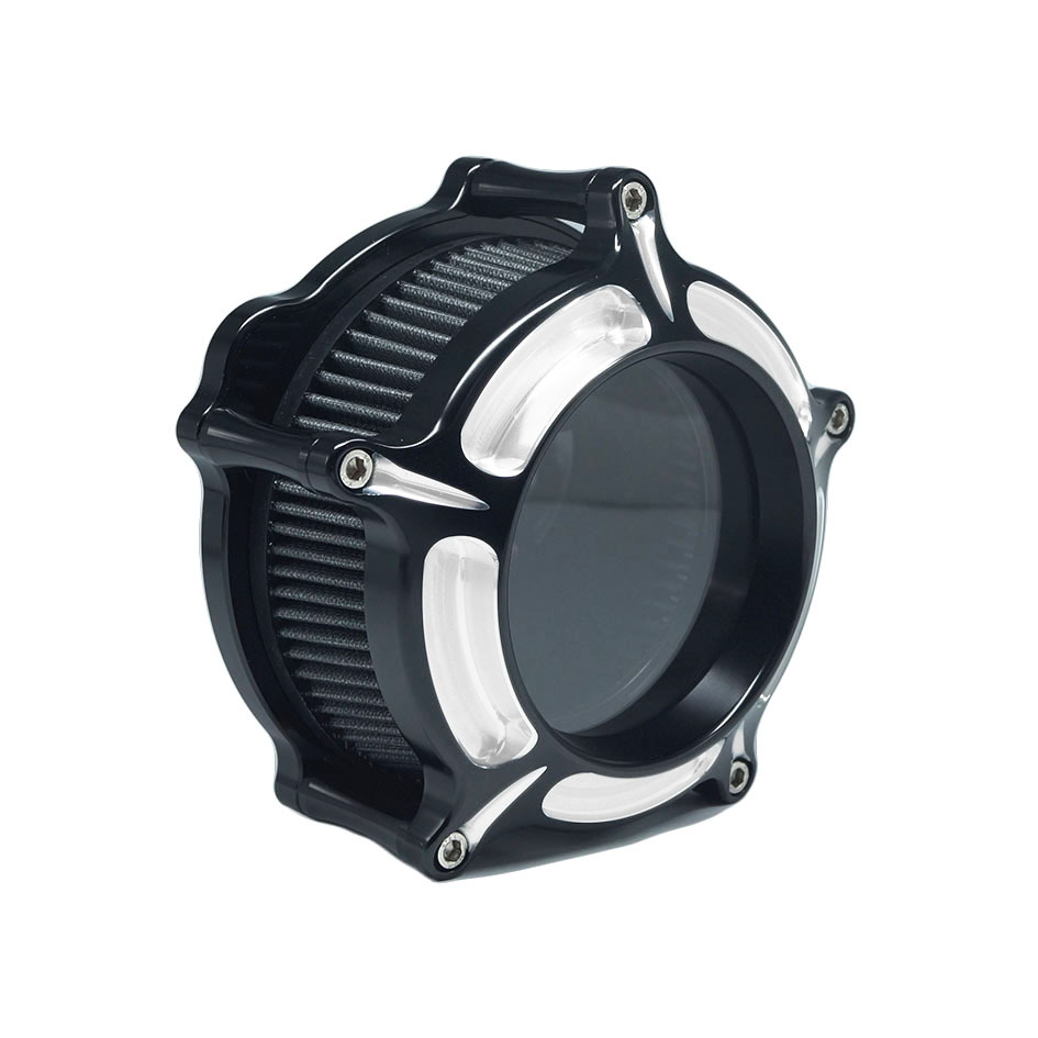 Harley Air Filter Full Car Modification Accessories CNC Aluminum 883 Soft Tail Dana Travel Transparent Air Filter
