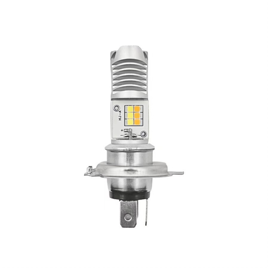 M5 Motorcycle LED Headlight 12V7W Dual Color Spot Light High Low Beam Motorcycle Headlight Factory Wholesale