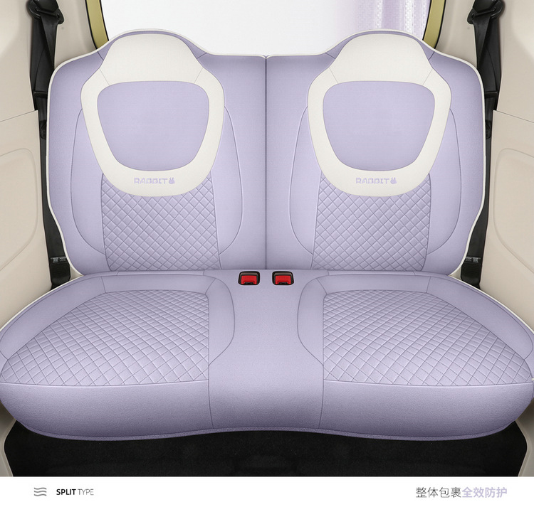 2024 special car is suitable for Wuling Bingguo cotton and linen car seat cushion four seasons breathable all-inclusive seat cover