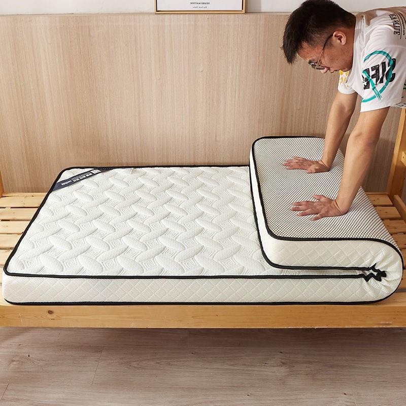 Baby bed mattress latex student 0.9m single bed mattress tatami single upper and lower bunk super thick super soft factory
