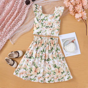 EW���Qͯ�b ��Сͯ��}Ůͯ�Ŀ�ȼ��Lӡ����������ȹ���bTZ1031-