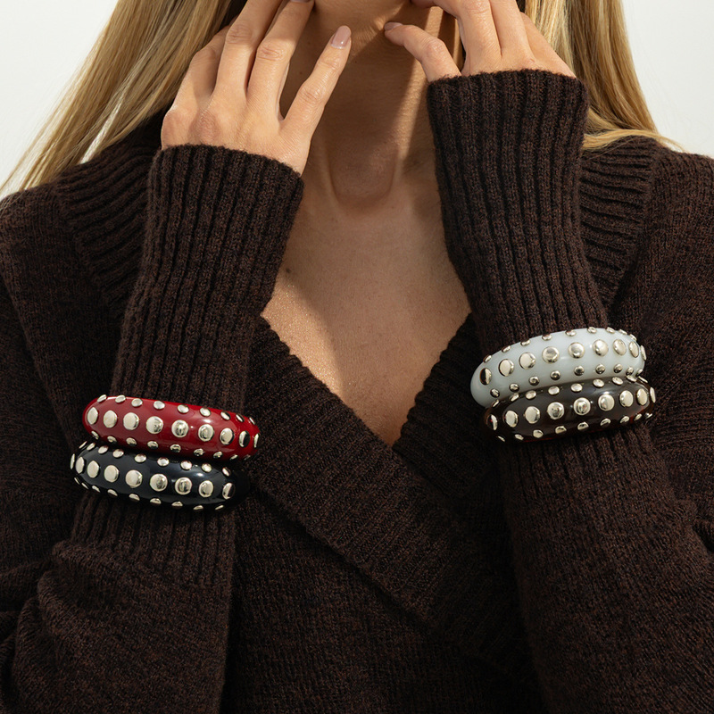 Xiyin Temu New Jewelry Personalized Design Open Bracelet Inlaid with Ccb Trendy Ring and Bracelet Set Xiyin Temu New Jewelry Personalized Design Open Bracelet Inlaid with Ccb Trendy Ring and Bracelet Set