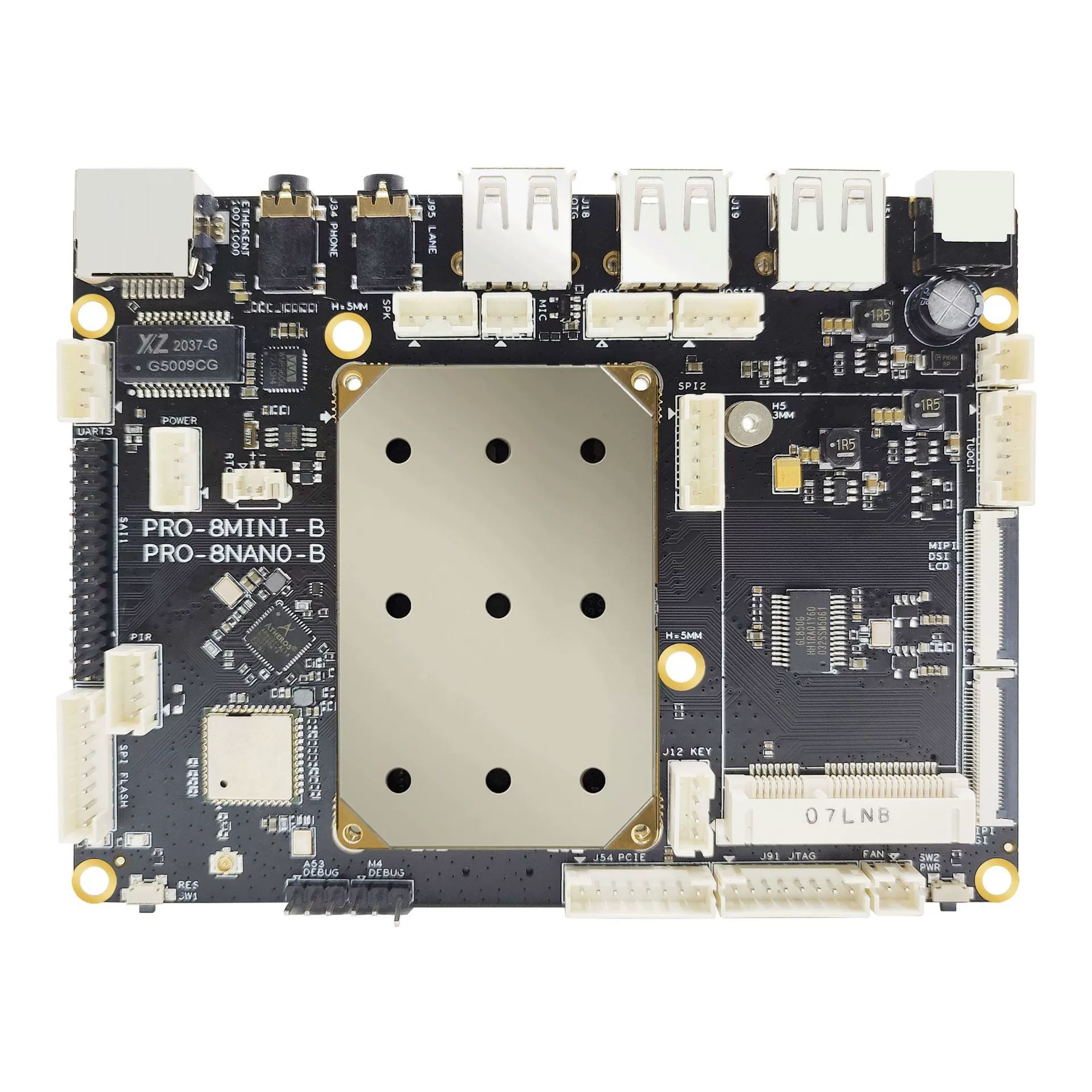 Платформа разработки Freescale i.mx8m, плата core i.mx8m, i.mx8mmini Rongpin PRO-8MINI встроенная