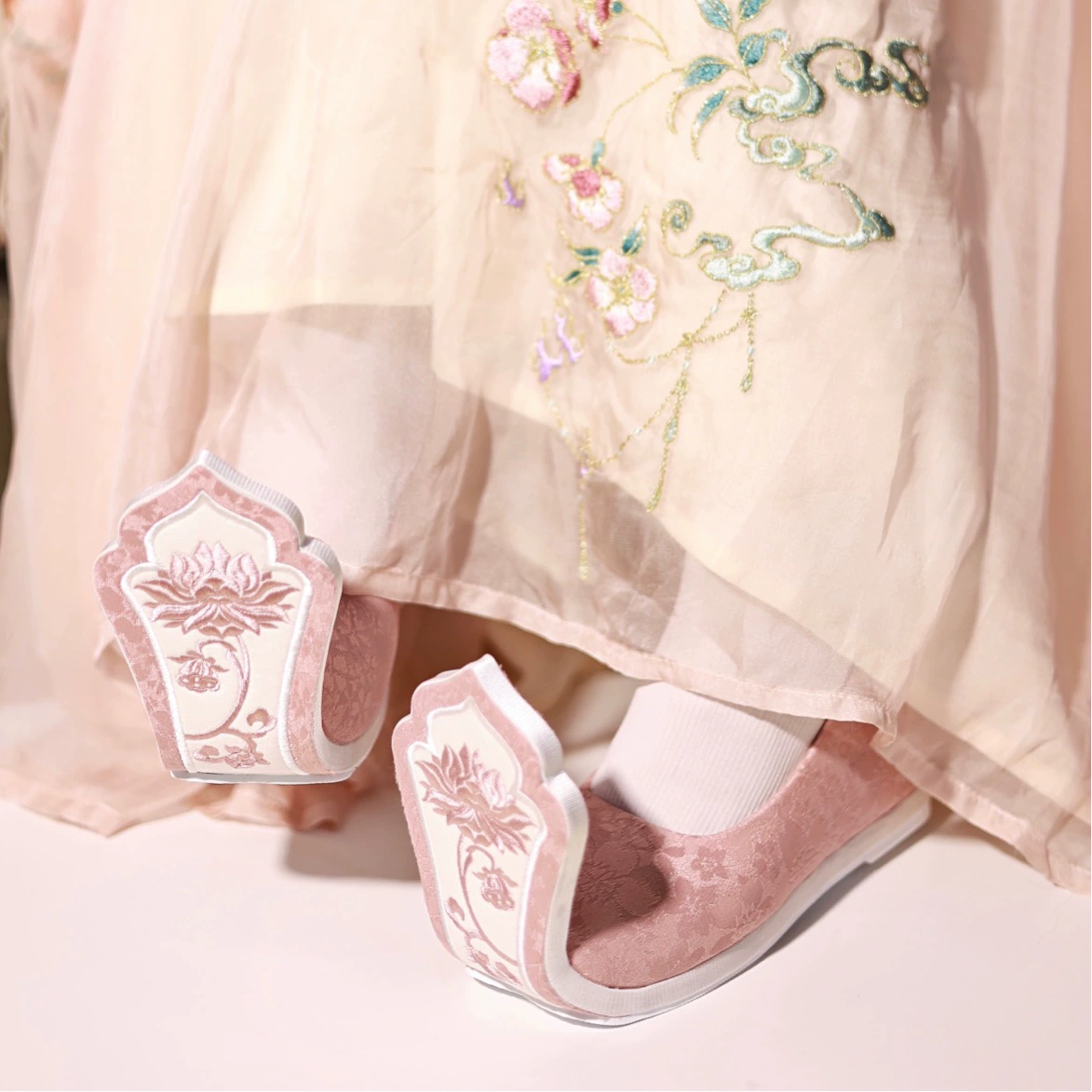 Jiangnan Zhu Ji Hanfu обувь [Zhi Chun]