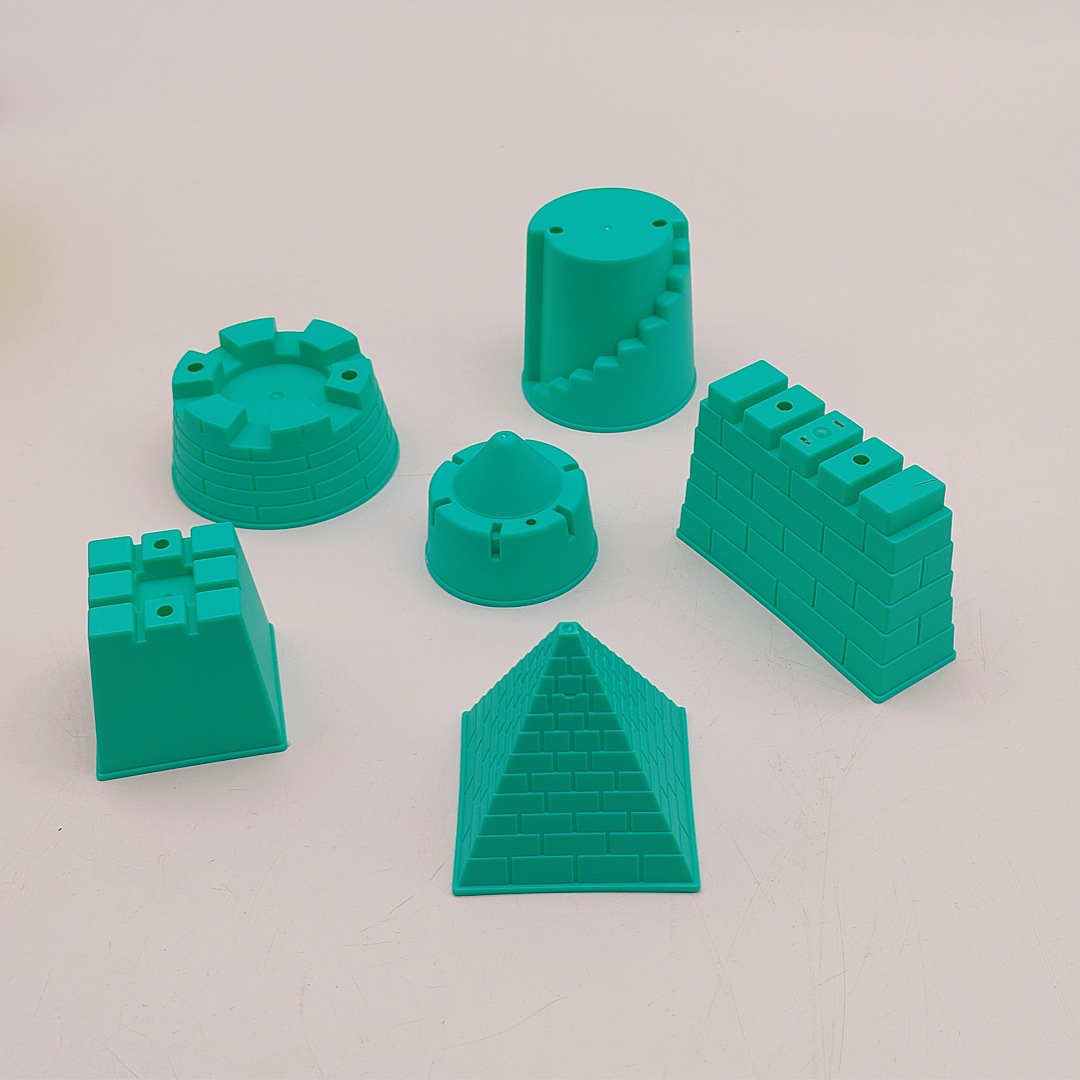 Venta directa de fábrica, juguetes espaciales para niños, moldes de arena, accesorios de barro de color, modelos, arena engrosada, herramientas de arena al por mayor