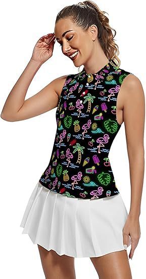 クロスボーダーヨーロッパとアメリカの春夏アマゾン新作レディースポロシャツ4つボタンノースリーブポロシャツTシャツベストスタイル|undefined