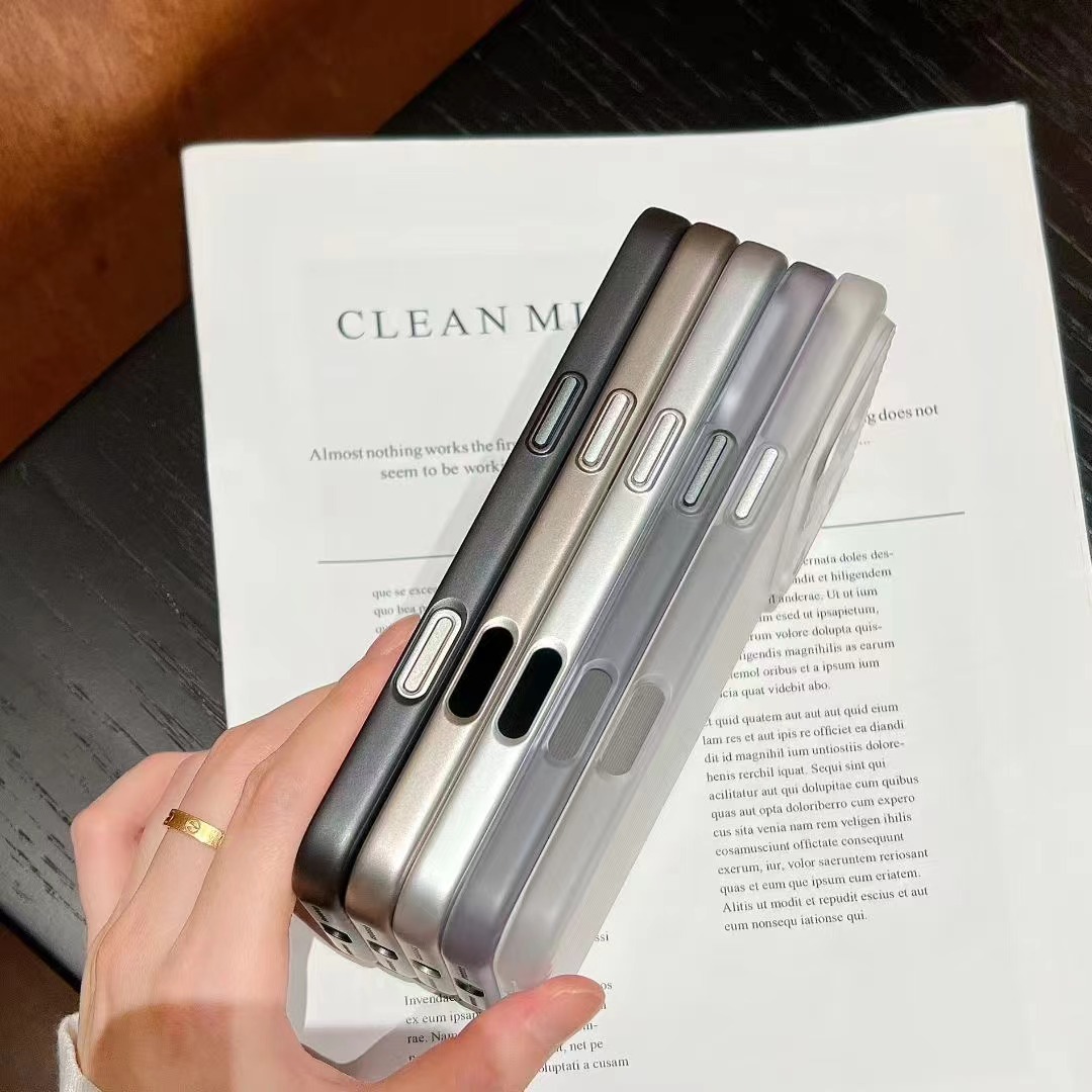 Matte Hard Shell Case For Iphone 17 And 16 Pro Max Luggage Style_voghion.com