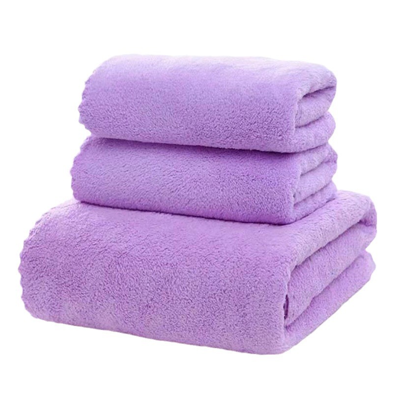 coral soft bath towel
