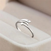 Fresh one size zodiac signs, ring, universal jewelry for beloved, Korean style, wholesale