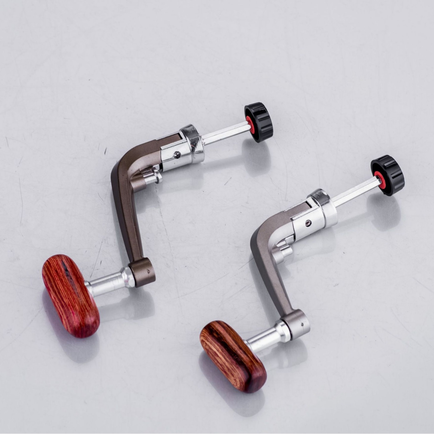 Rueda de pesca de metal plegable manivela mar Polo rueda manivela rueda de pesca balancín accesorios de brazo giratorio rueda manivela