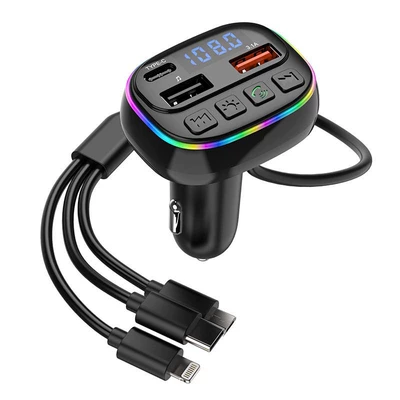 One-To-Three Charging Cable 5V3A Car | Car mp3
