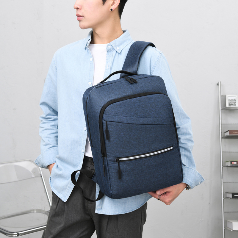 Bolsa de negocios de gran capacidad mochila hombres y mujeres de viaje ocio viaje mochila multifuncional Puerto USB mochila de cercanías