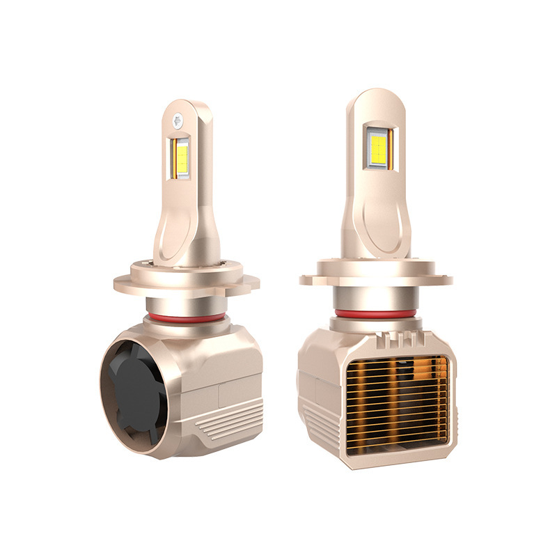 (2개) A99PRO 자동차 LED 전구 H11H4H79005 측면 송풍기 밝은 고출력 멀리 및 가까운 빔 수정 헤드 라이트
